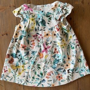 Zara Baby Girl Floral Dress